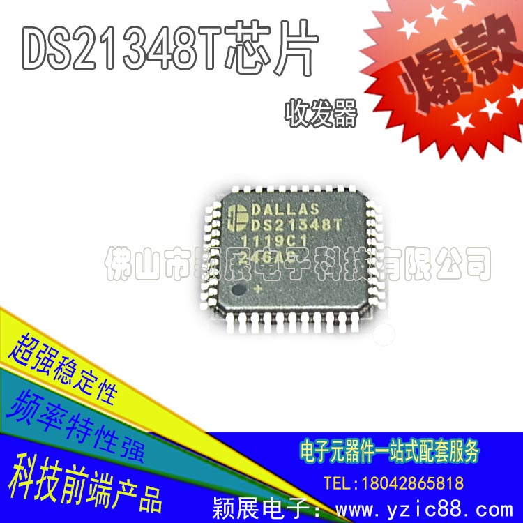 ag电子原装进口DS21348T芯片参数价格